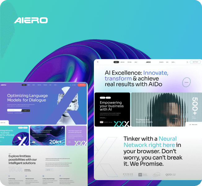 AI Agency & Technology HTML Template